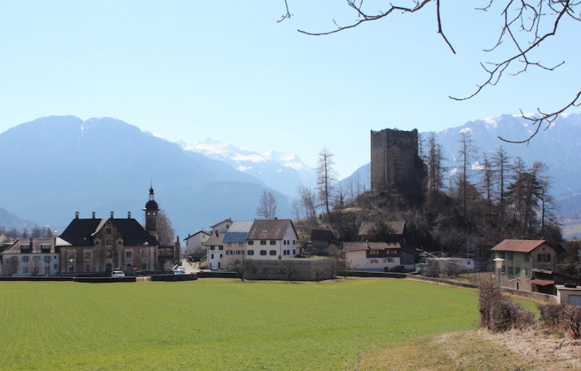 Neu-Süns Castle, Domleschg, Switzerland, Switzerland